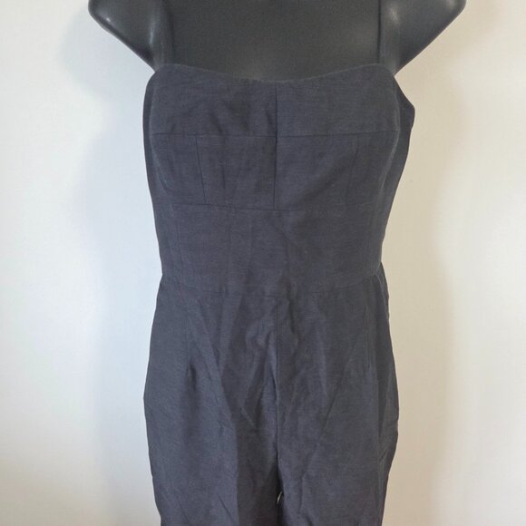 Club Monaco Linen Romper Jumpsuit - Picture 2 of 4